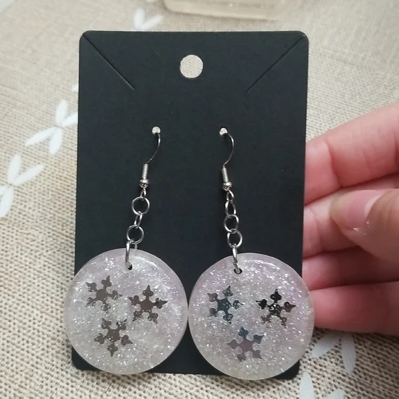 Handmade box and earrings set. - Picture 4 of 9